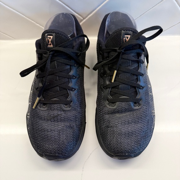 Nike Women's Metcon 5 Training Shoes Black Rose Gold 8.5 Gym Workout Low Top - Picture 4 of 13